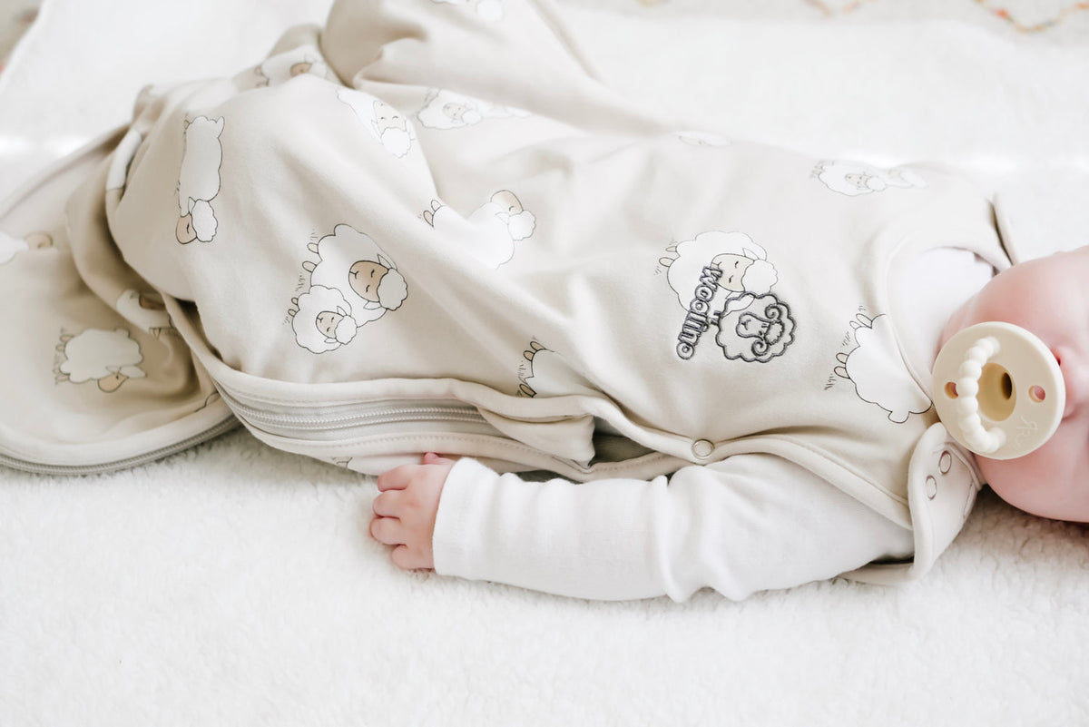 Woolino Baby Sleep Bags or Sacks Natural Merino Wool Babywear Woolino Canada