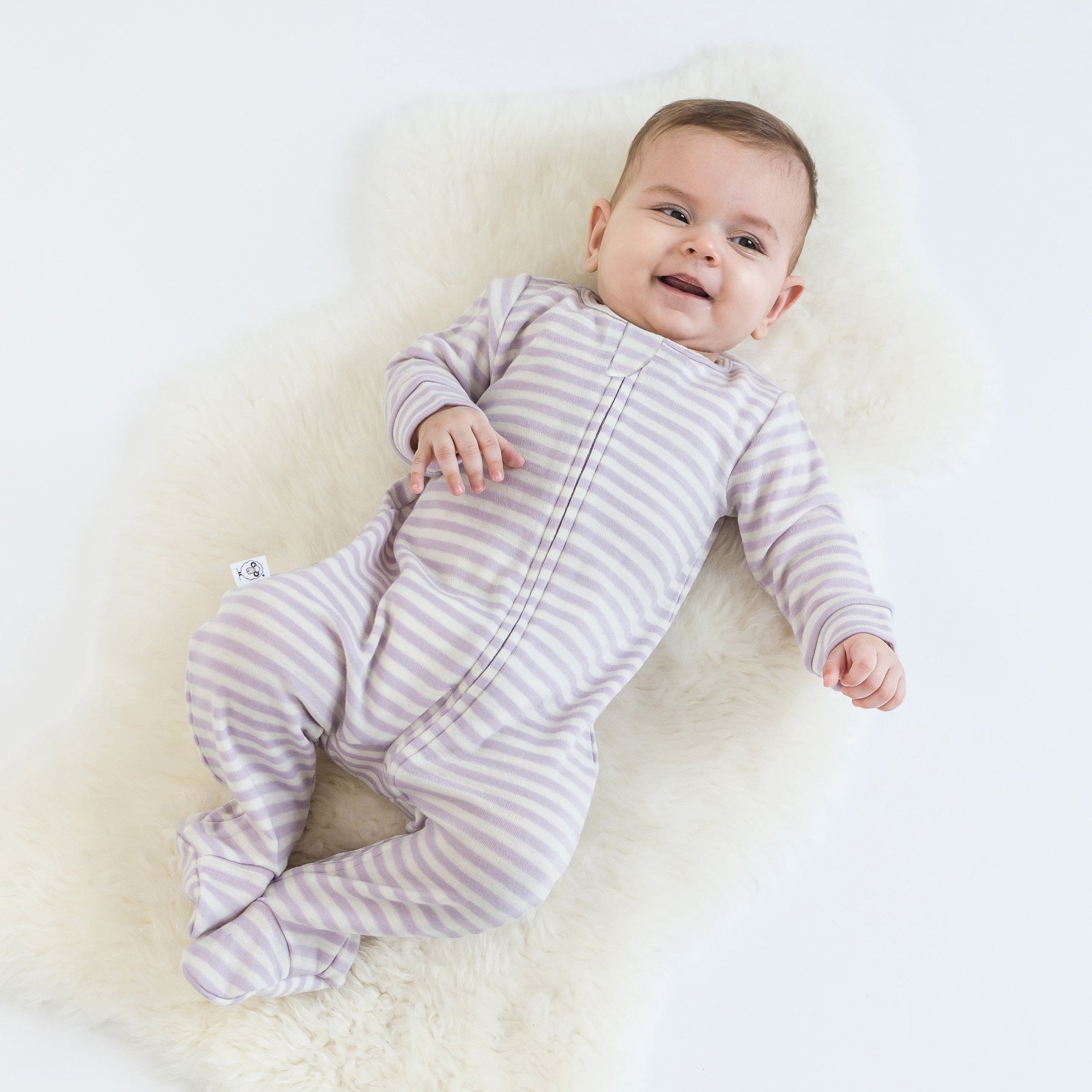 Merino Wool Footie Pajama Natural Merino Wool Children Sleepwear Woolino Canada